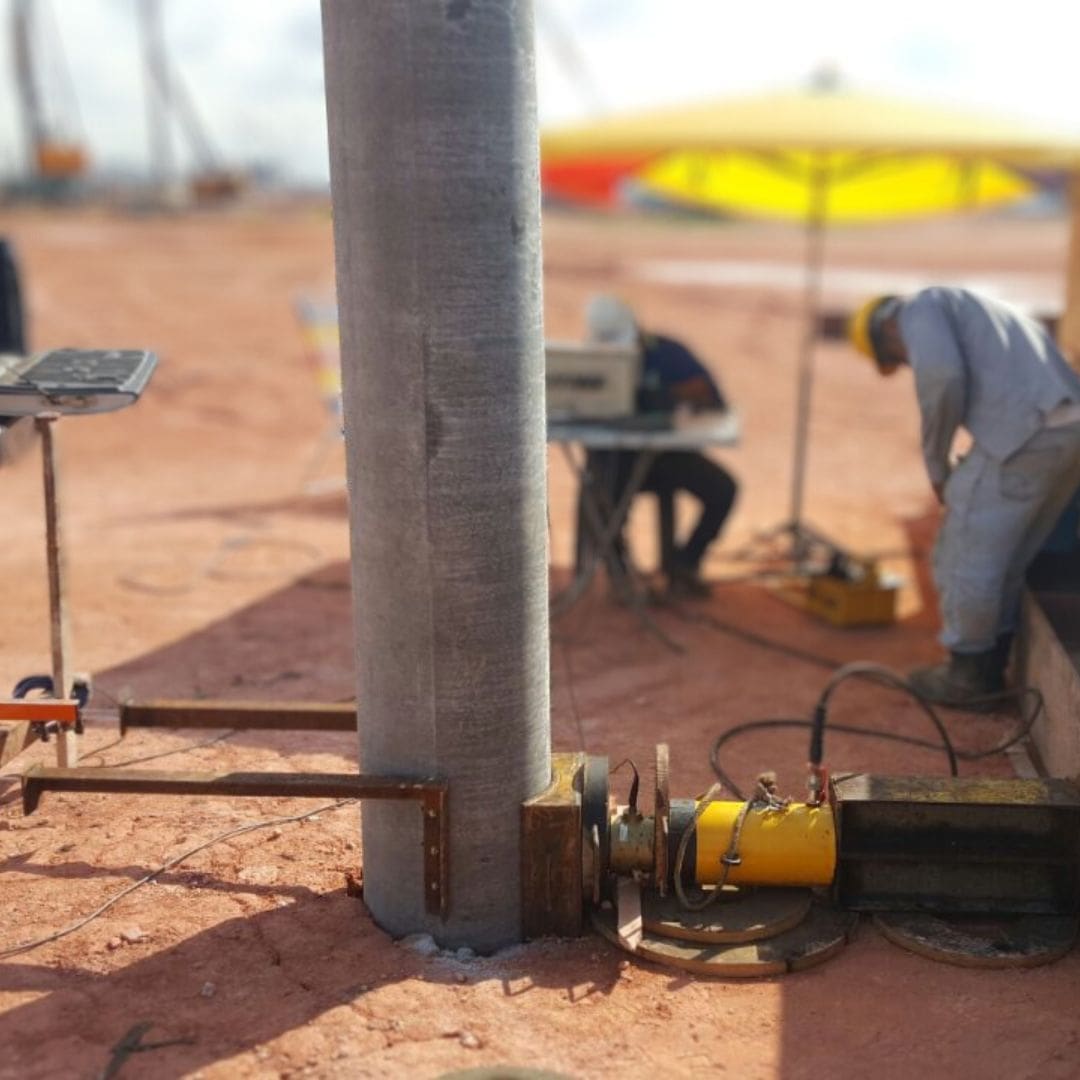 Pile Lateral Load Test