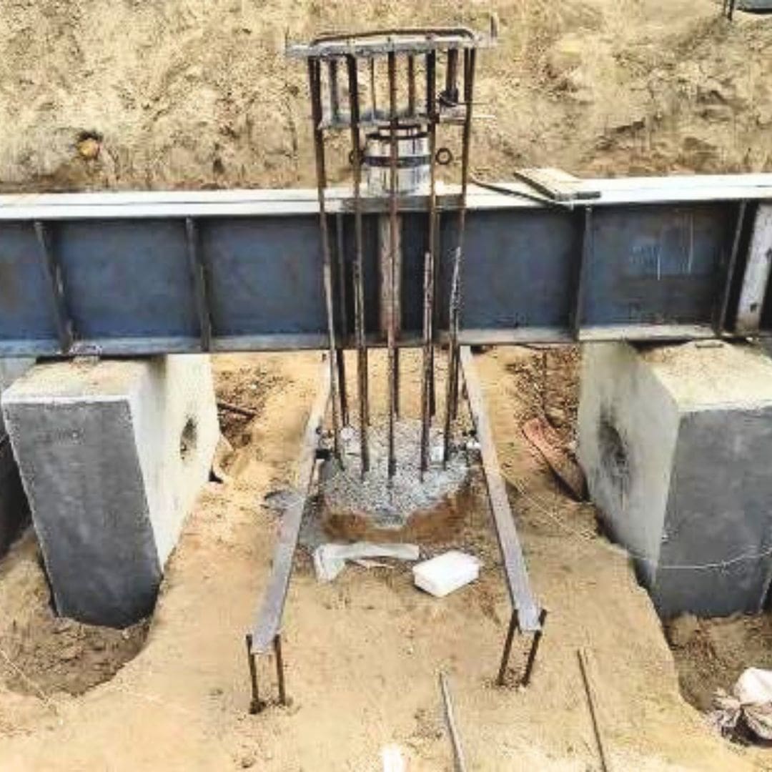 Pile Pullout Load Test