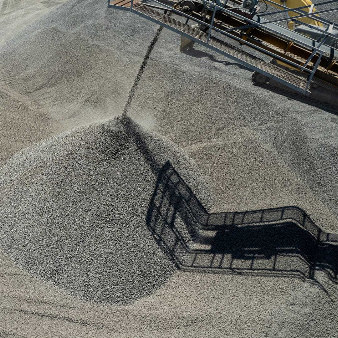 Mechanical test of aggregates