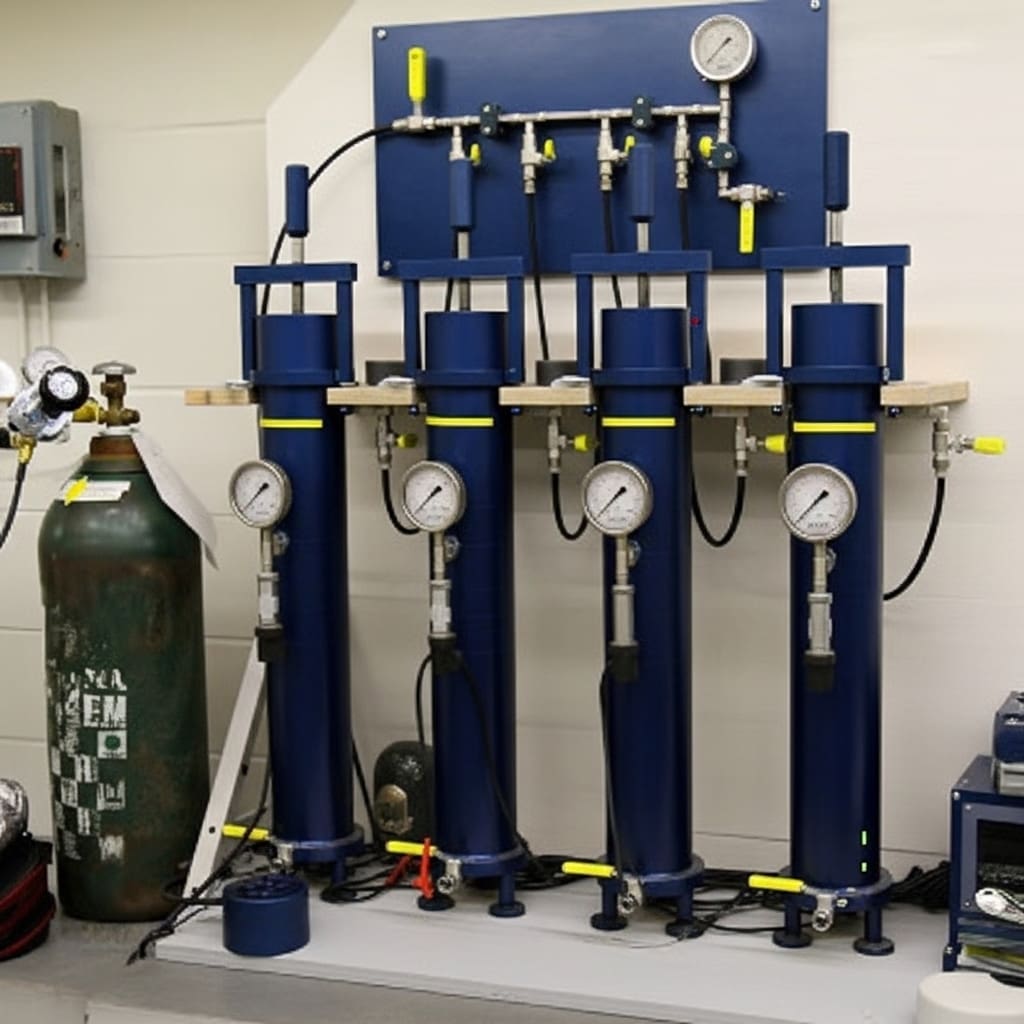 Oxygen Permeability Test of Concrete