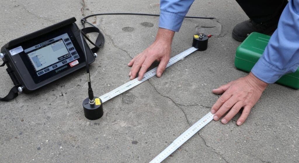 Crack Test Set Crack Depth Test | Ultrasonic Crack Measurement | Global Lab