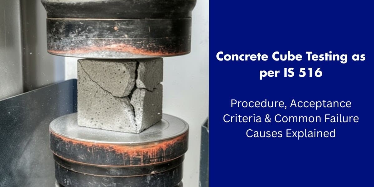 Concrete Cube Testing as per IS 516