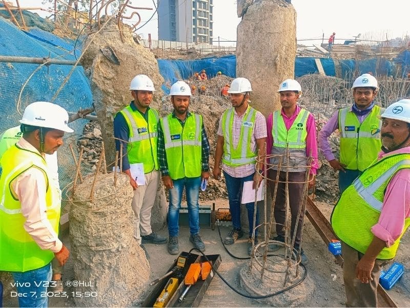 Pile Lateral Load Test