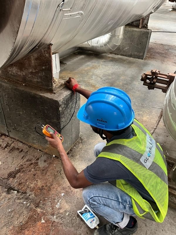 Thickness Measurement of Metal Test